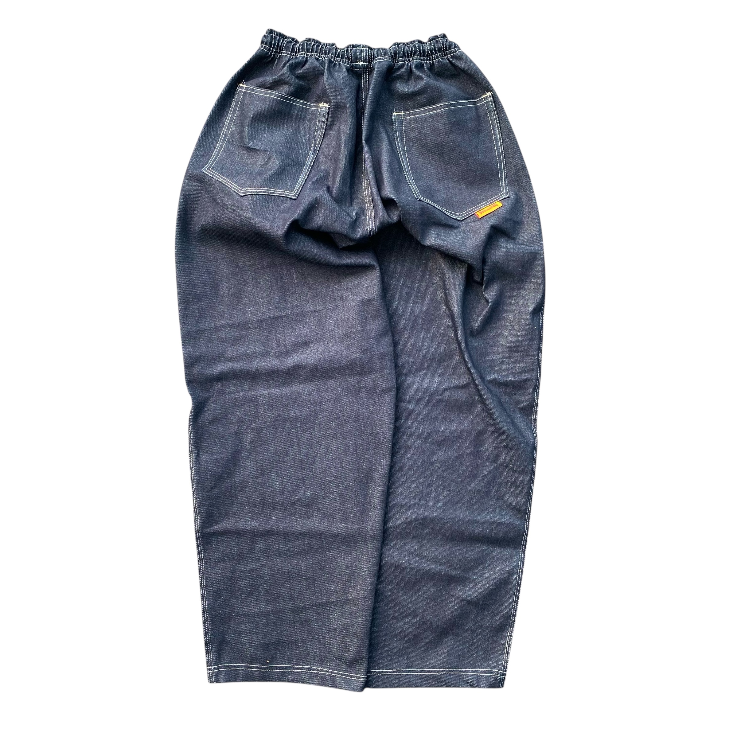 BAGGY BLUE PANTS BASIC LOGO 3